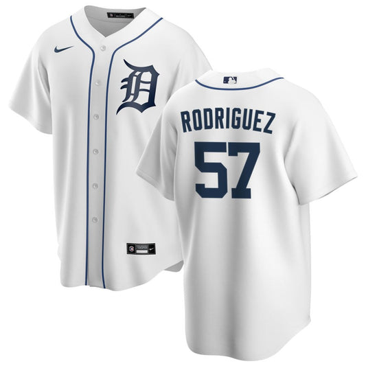 Eduardo Rodriguez Detroit Tigers Nike Home Replica Jersey - White