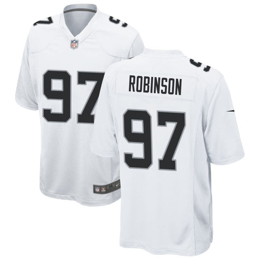 Janarius Robinson Las Vegas Raiders Nike Game Jersey - White