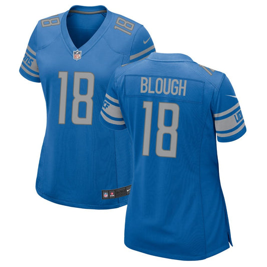 David Blough Detroit Lions Nike Women's Game Jersey - Blue