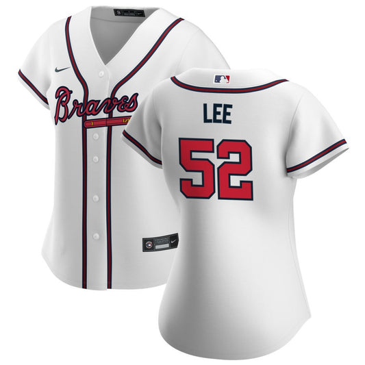 Dylan Lee Atlanta Braves Nike Women's Home Replica Jersey - White