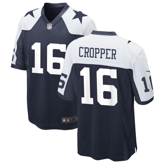 Jalen Cropper Dallas Cowboys Nike Alternate Game Jersey - Navy