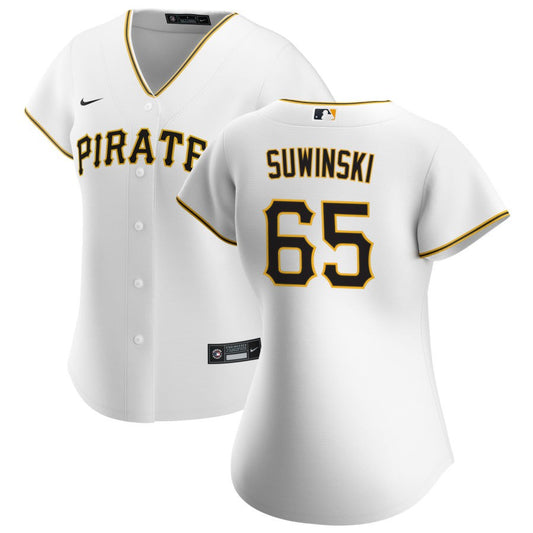 Jack Suwinski Pittsburgh Pirates Nike Women's Home Replica Jersey - White