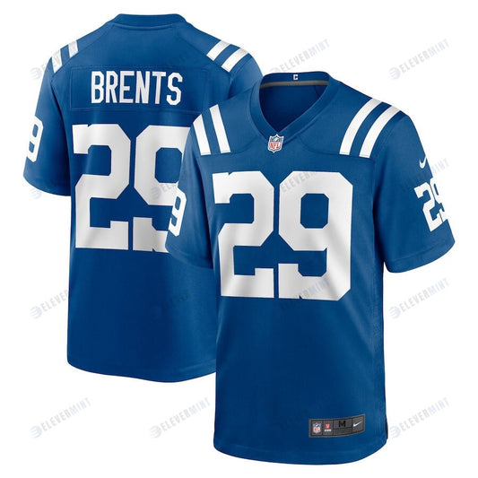 Julius Brents 29 Indianapolis Colts Men Team Game Jersey - Royal