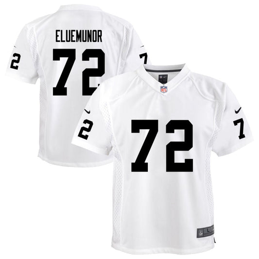 Jermaine Eluemunor Las Vegas Raiders Nike Youth Team Game Jersey - White