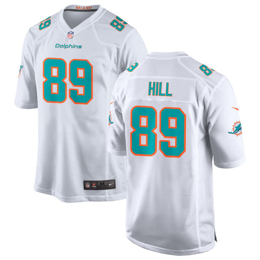 Julian Hill Miami Dolphins Nike Game Jersey - White